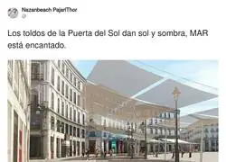 MAR est&aacute; bien feliz en la Puerta del Sol