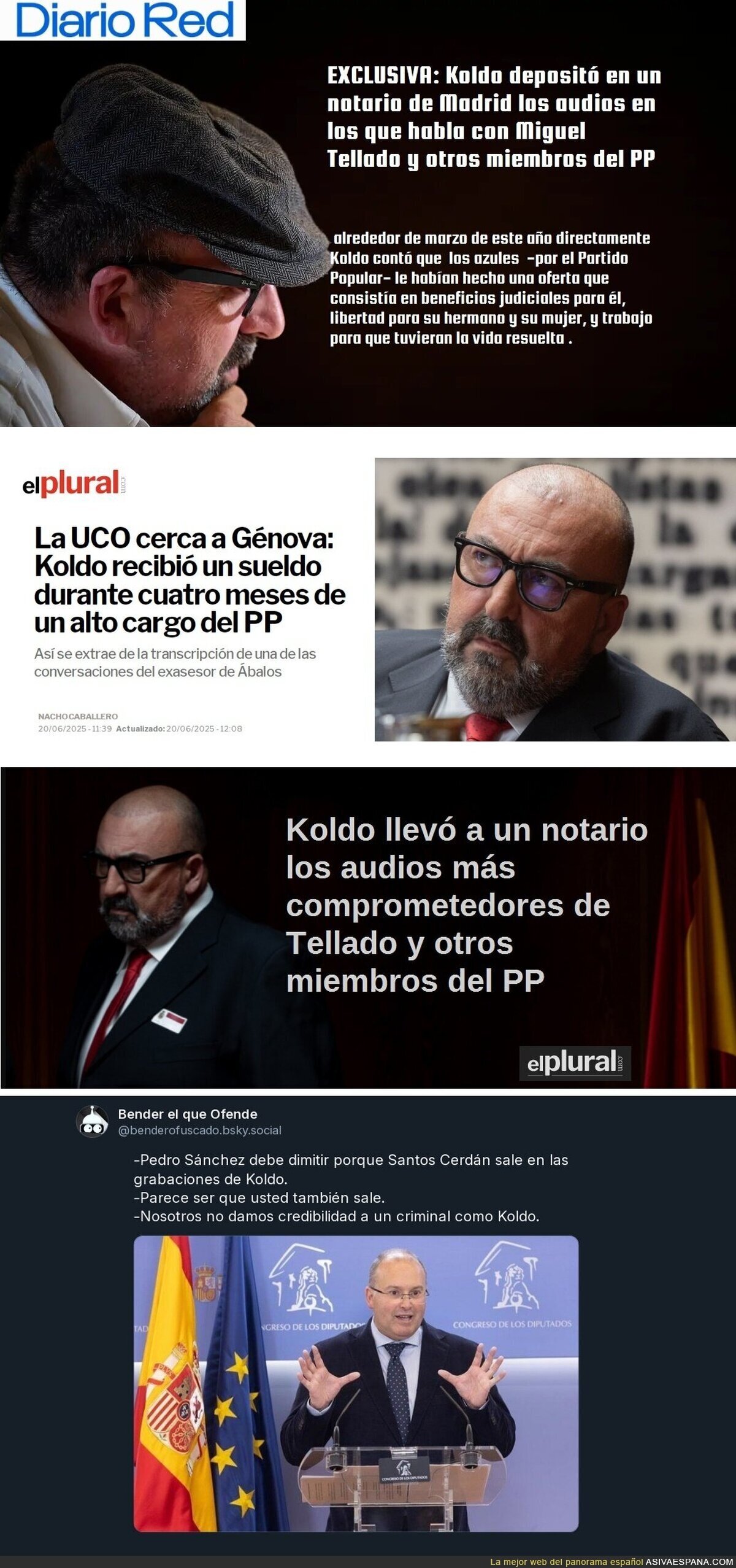 El PP adelanta a cualquiera por la derecha cuando se trata de corrupción