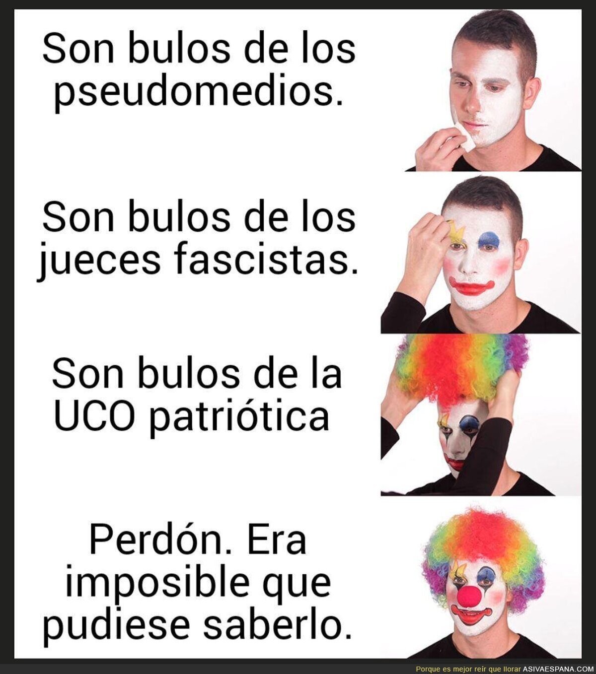 No se podia de saber