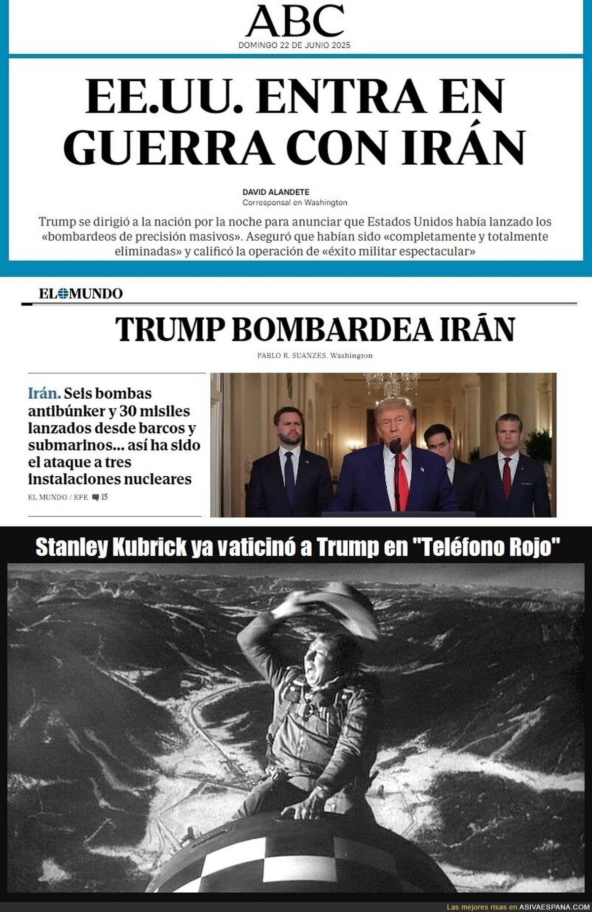 Hoy en "Esto ya lo he visto": el Zanahorio bombardeando