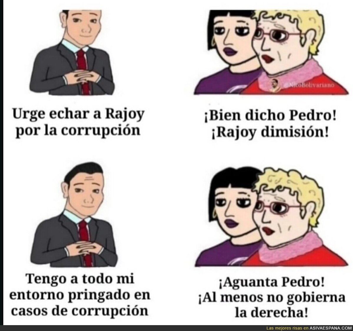 Como bien dicen algunas figuras, hay corrupción buena y corrupción mala