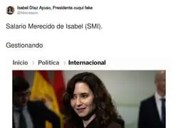 La buena vida que se est&aacute; montando Isabel D&iacute;az Ayuso