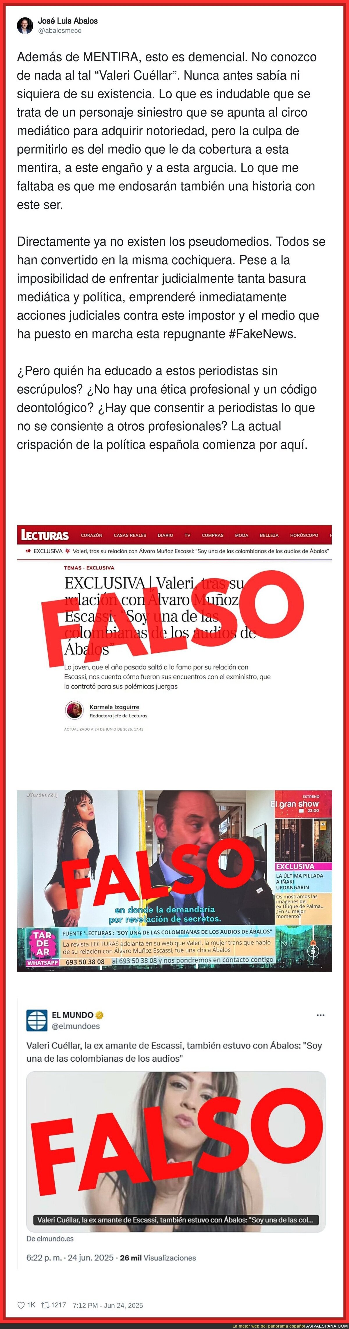 Ábalos estalla ante la acusación de estar con una trans colombiana