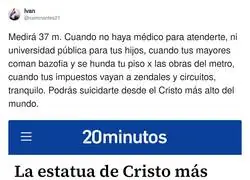 La pol&eacute;mica con el Cristo de Madrid