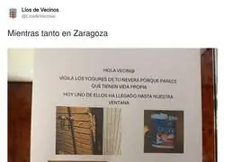 L&iacute;o de vecinos por un yogur