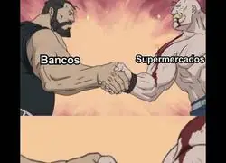 Cosas en com&uacute;n de bancos y supermercados