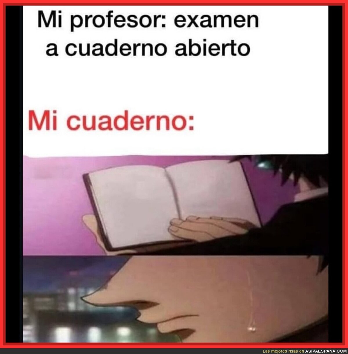 Va a ser un examen complicado