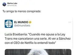 Luc&iacute;a Etxebarria ha perdido el norte