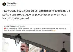 &iquest;Qui&eacute;n con un m&iacute;nimo de IQ puede creer a Santiago Abascal?