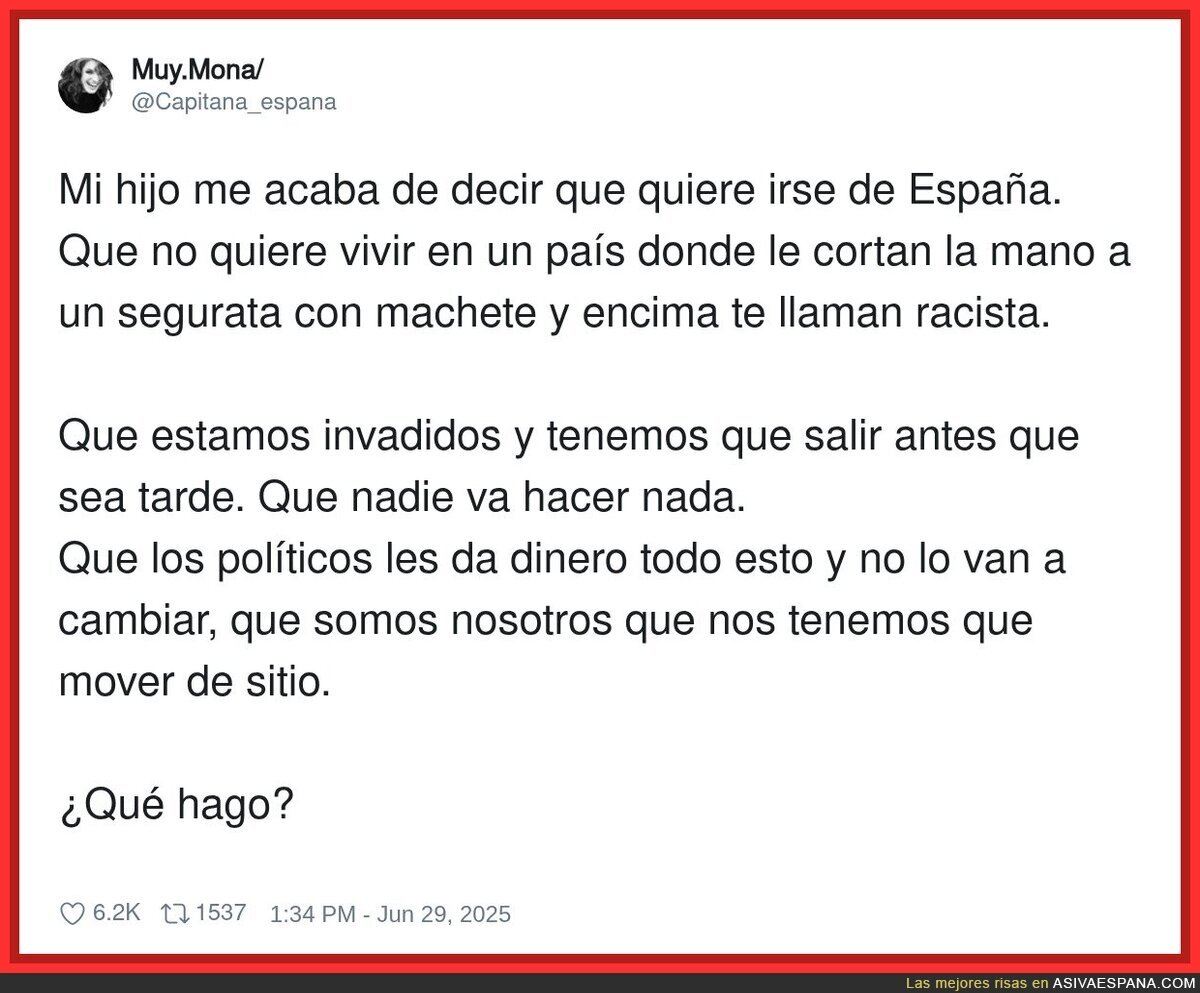 Problemas del primer mundo