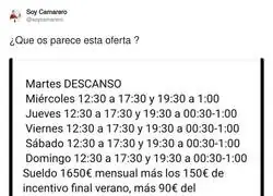 &iquest;Una oferta irrechazable?