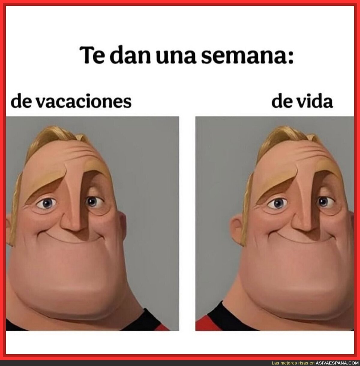 No es lo mismo