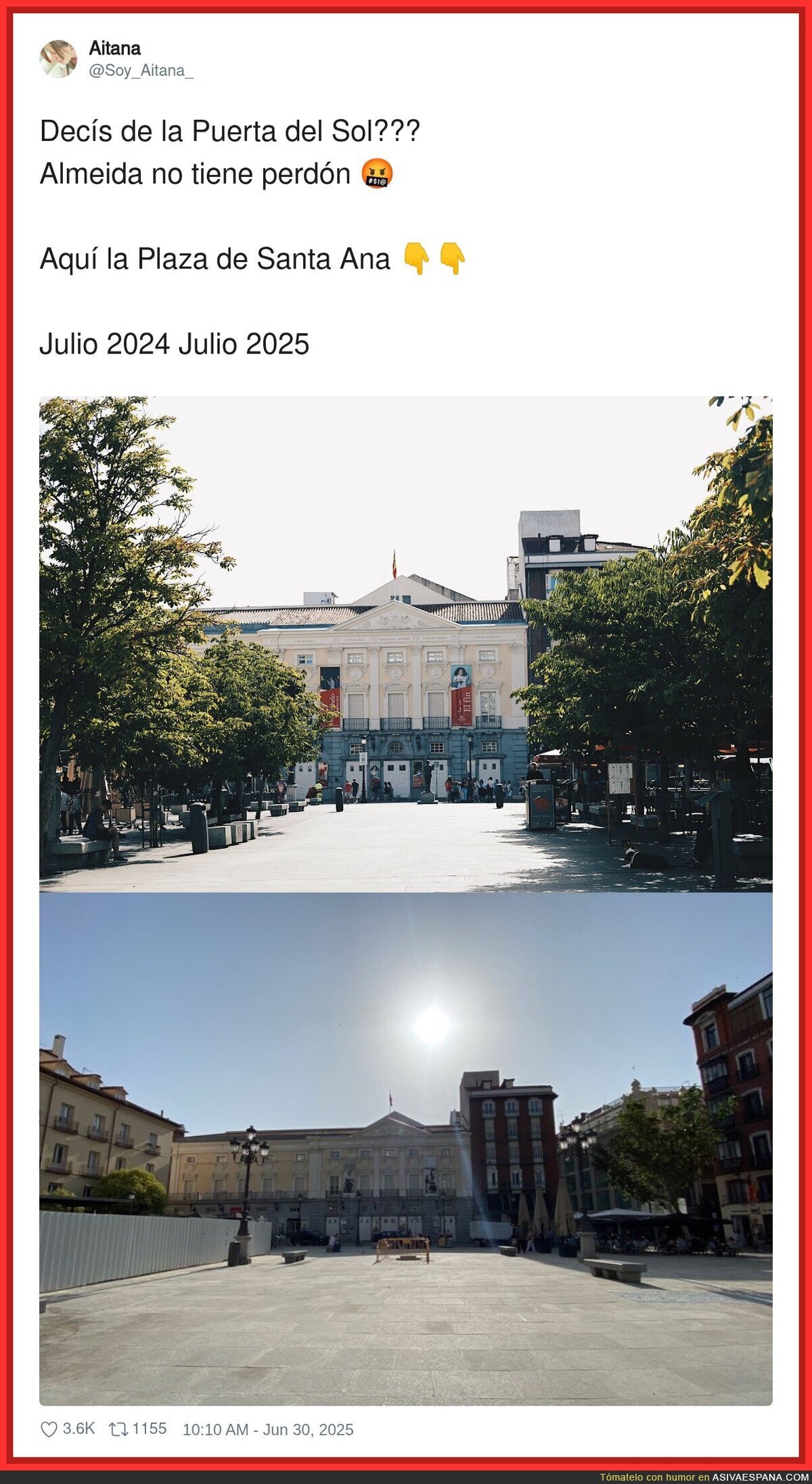 Están dejando Madrid sin árboles