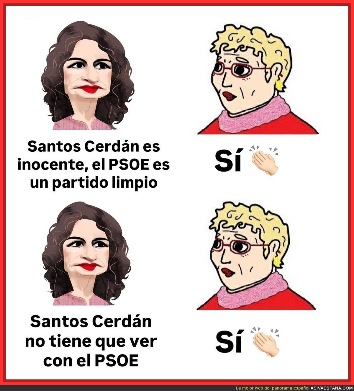 Así son las votantes del PSOE