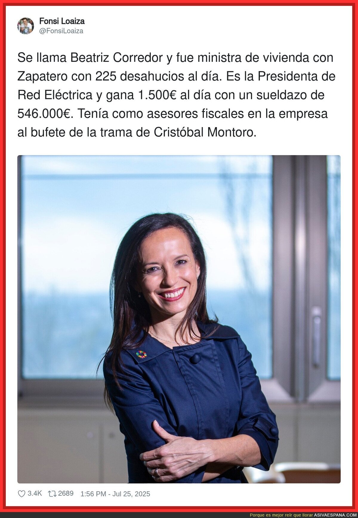La buena vida de Beatriz Corredor