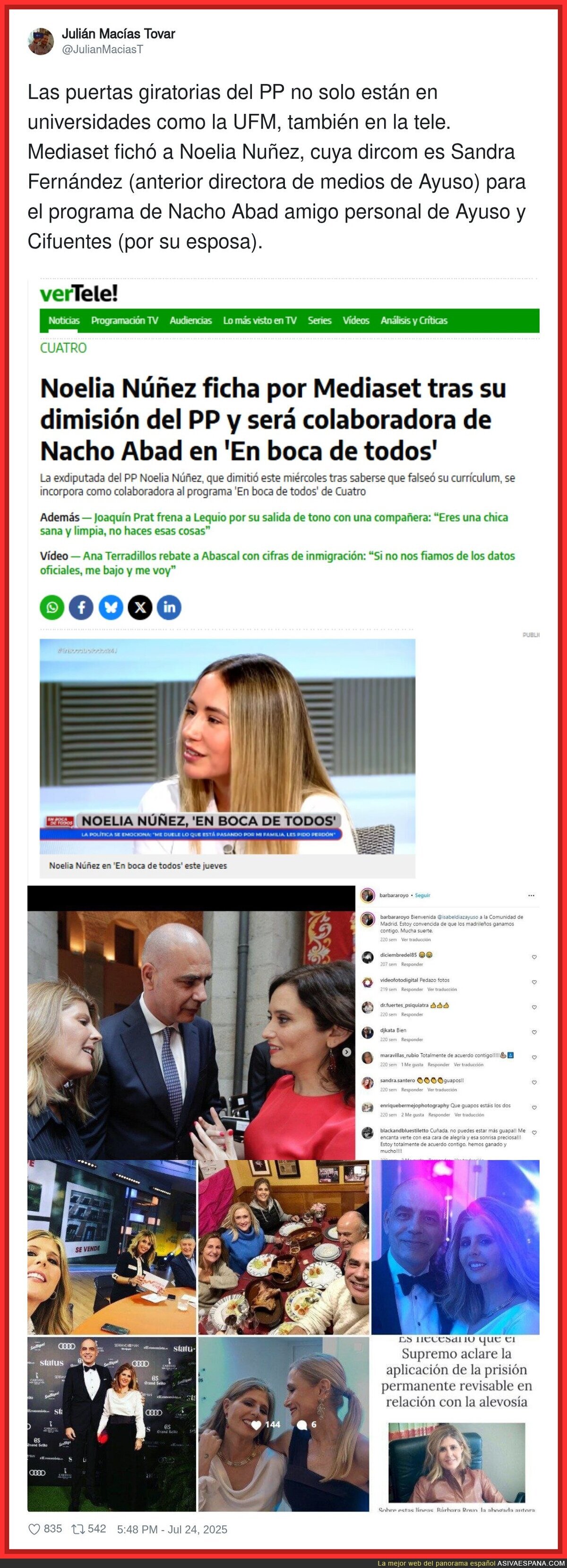 Las puertas giratorias del PP para sus beneficios