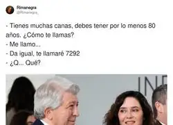 Ayuso te bautiza r&aacute;pido seg&uacute;n la edad
