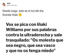 Desde luego, este es el tuit del d&iacute;a. Grande I&ntilde;aki