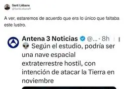 El acontecimiento que falta por pasar