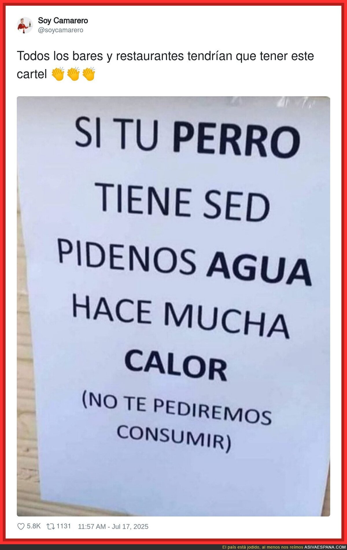 Un gran servicio