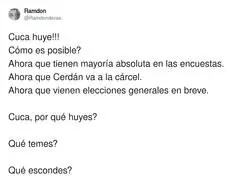 &iquest;Qu&eacute; esconde Cuca Gamarra que se ha ido tan r&aacute;pido?
