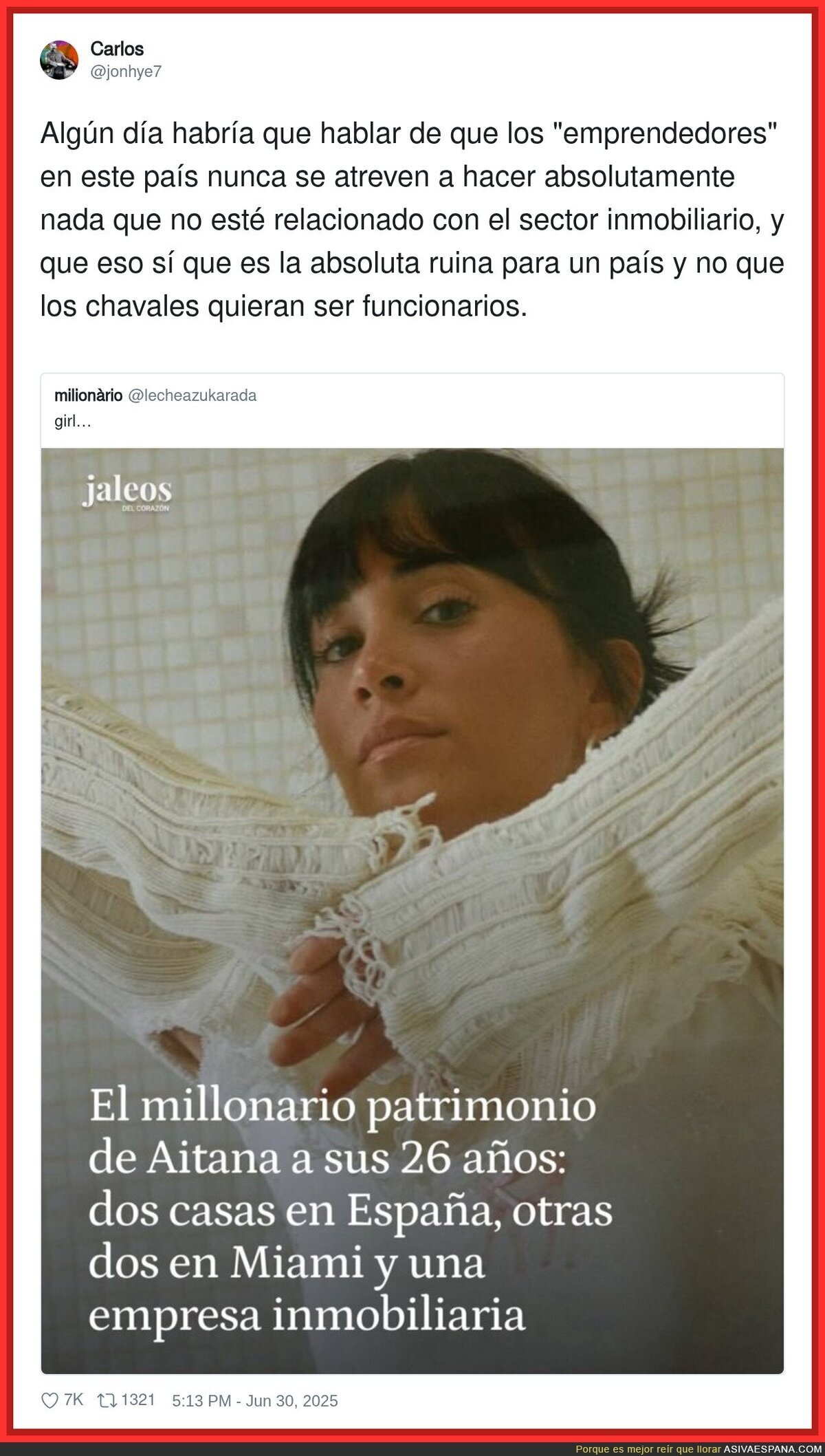 Los nuevos millonarios solo saben especular con la vivienda