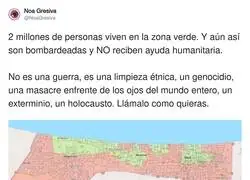 Se le puede llamar de mil formas a lo que est&aacute; ocurriendo en Palestina