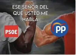 PP y PSOE usan siempre la misma t&aacute;ctica