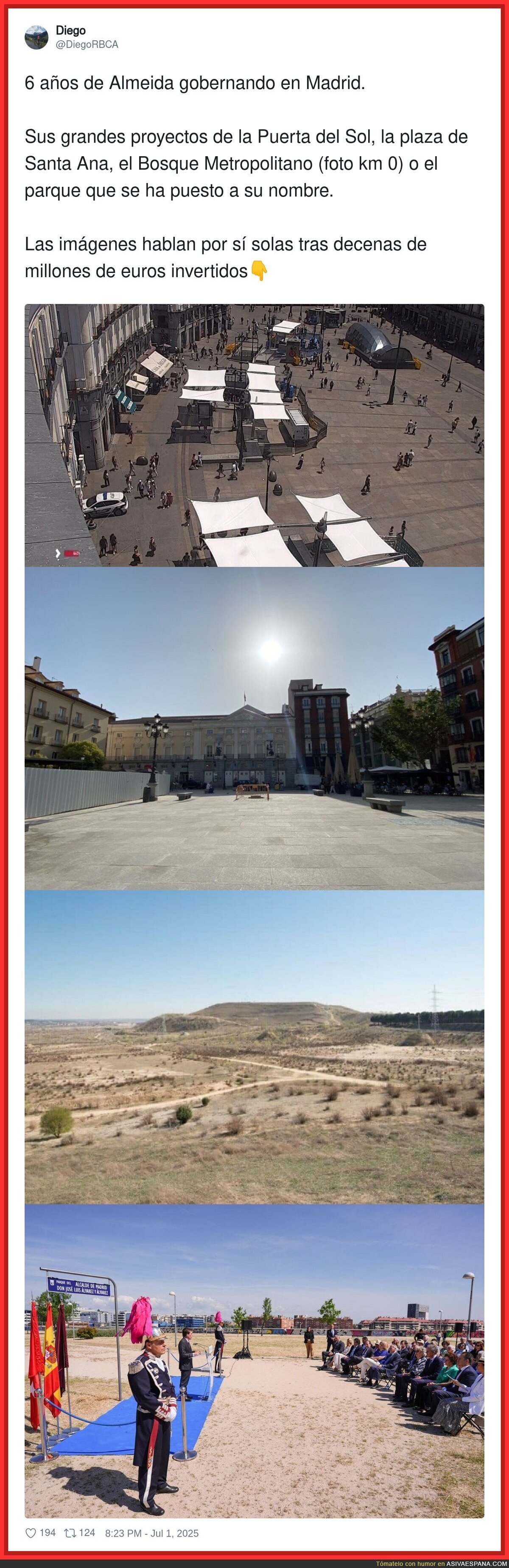 Esta es la Madrid que está dejando José Luis Martínez Almeida