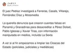 Que se preparen Ferreras, Casals, Villarejo, Fern&aacute;ndez D&iacute;az y Atresmedia...