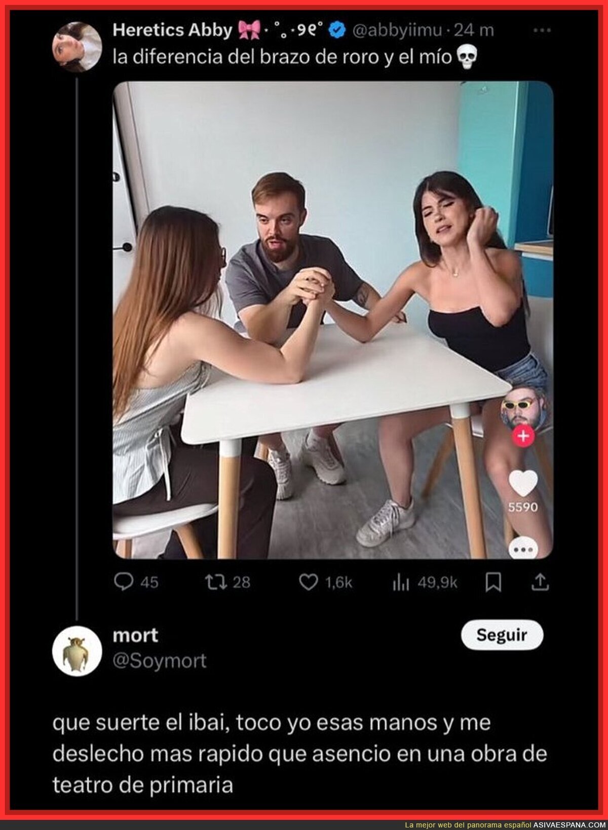 Que es esto tú, la gente da miedo