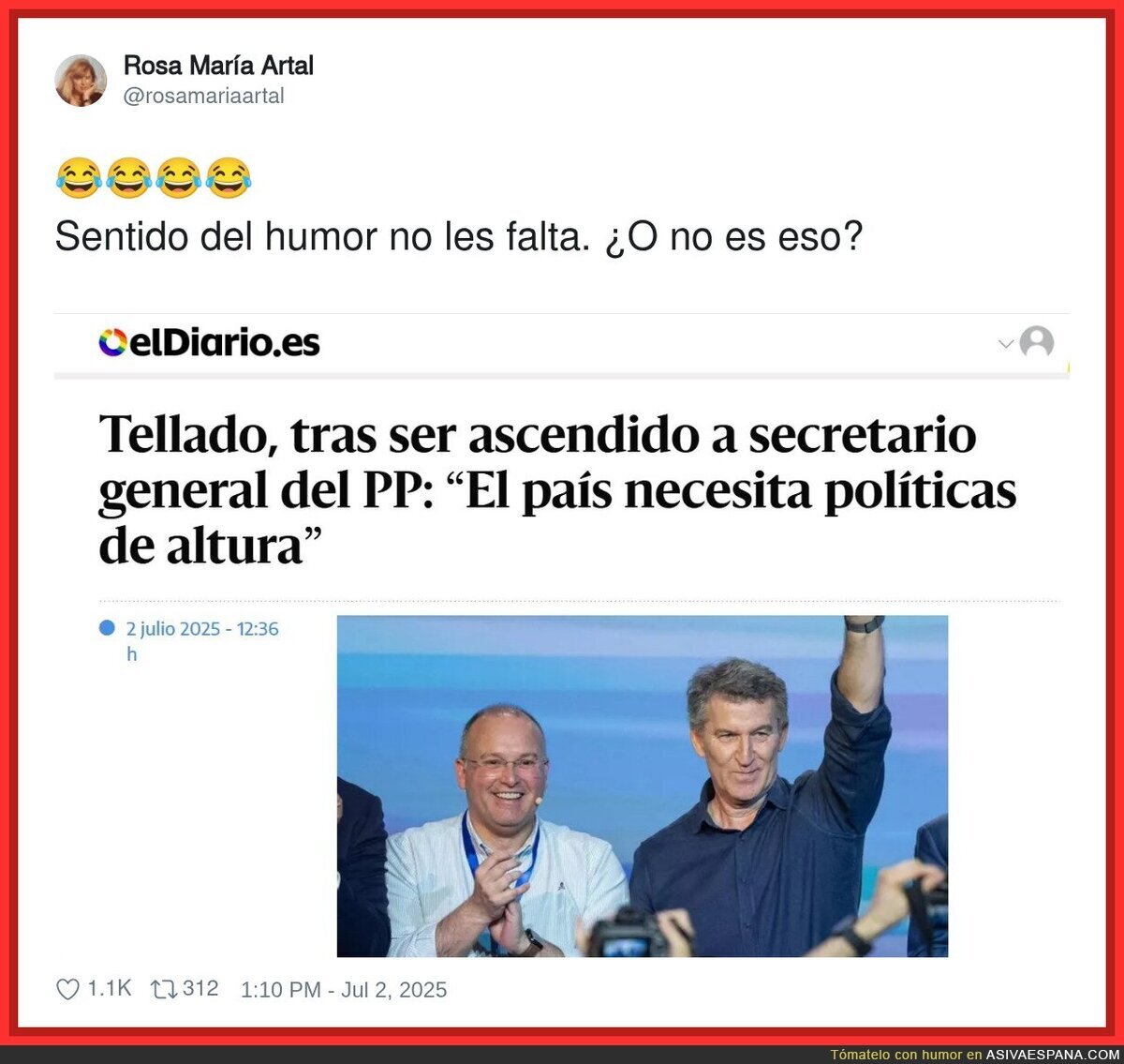 Vaya nivel el del PP