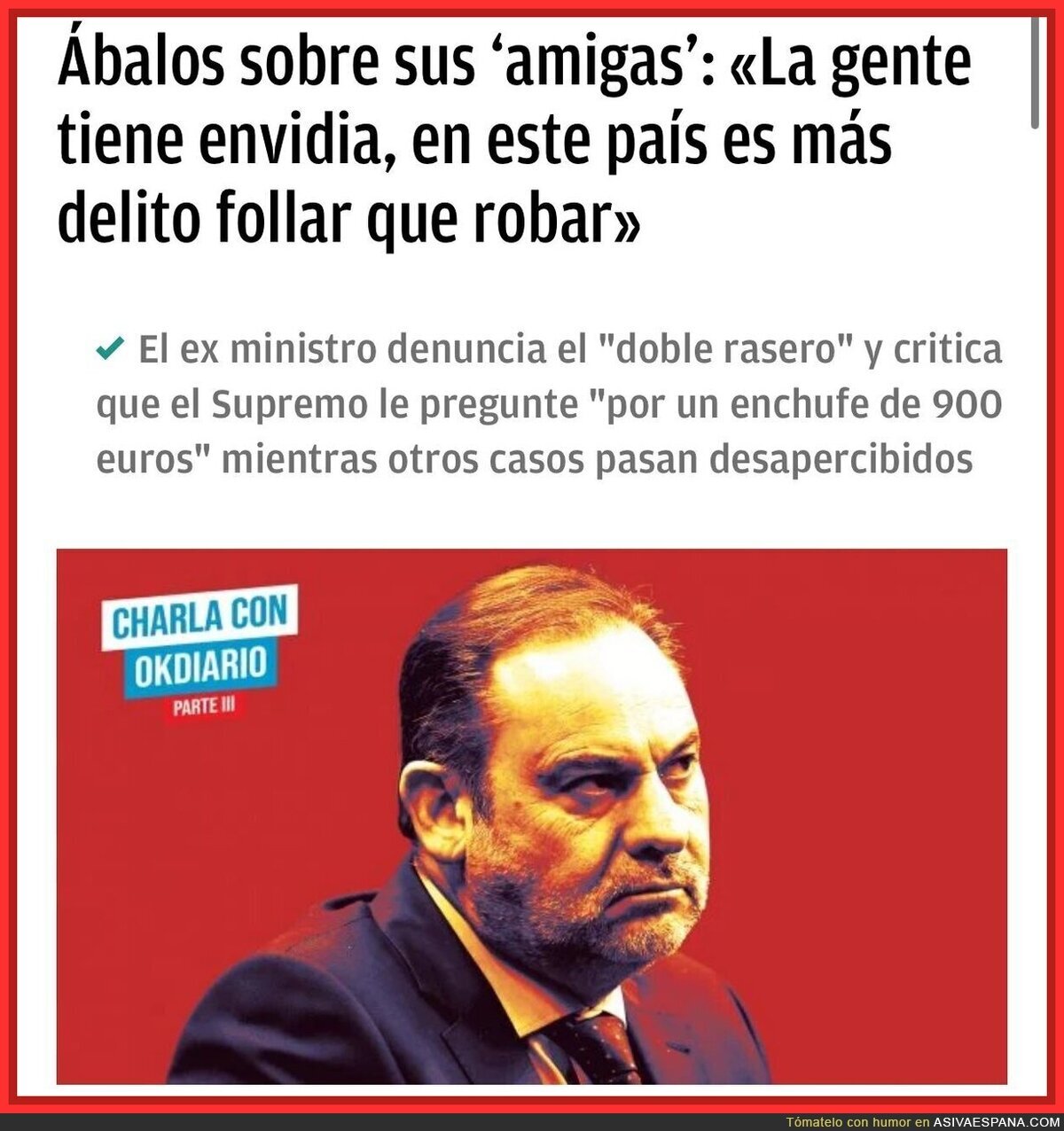 Ábalos es una leyenda