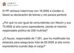 As&iacute; es el doble rasero del PP