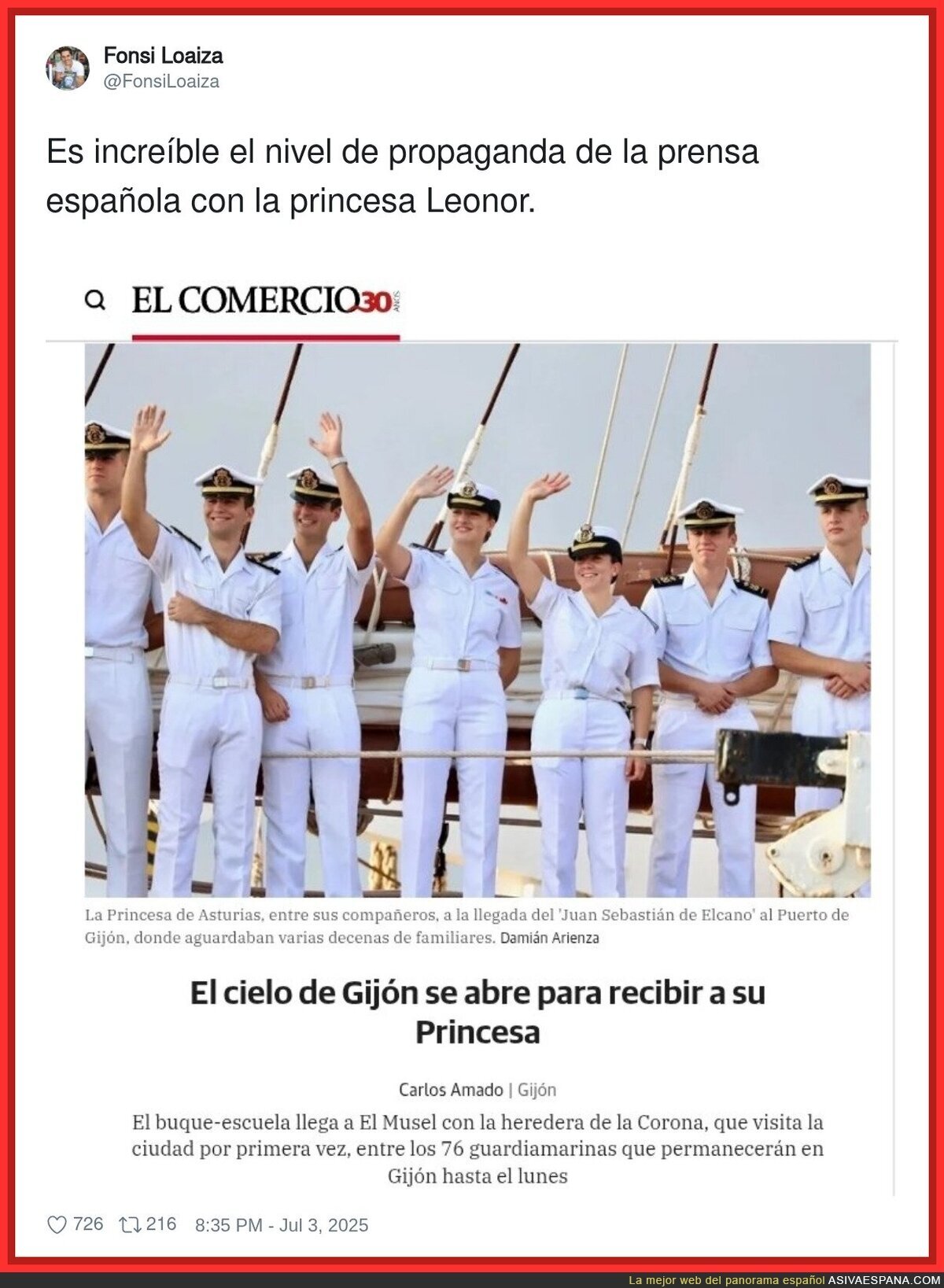 Al servicio total de la Casa Real