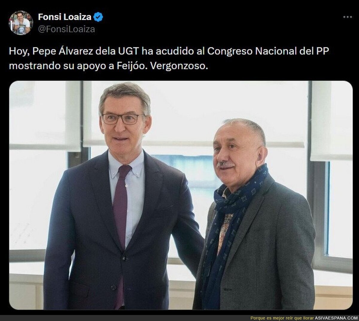 Una imagen que retrata a UGT