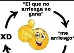 No vale la pena arriesgar