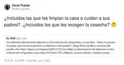VOX quiere echar a todos los inmigrantes e hijos de Espa&ntilde;a