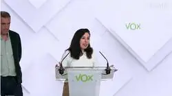 Roc&iacute;o de Meer de VOX ha pedido deportar a 8 millones de inmigrantes y sus hijos.