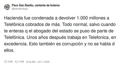 Unos datos un tanto sospechosos