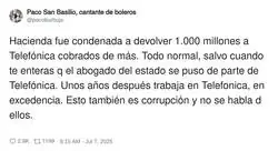 Unos datos un tanto sospechosos