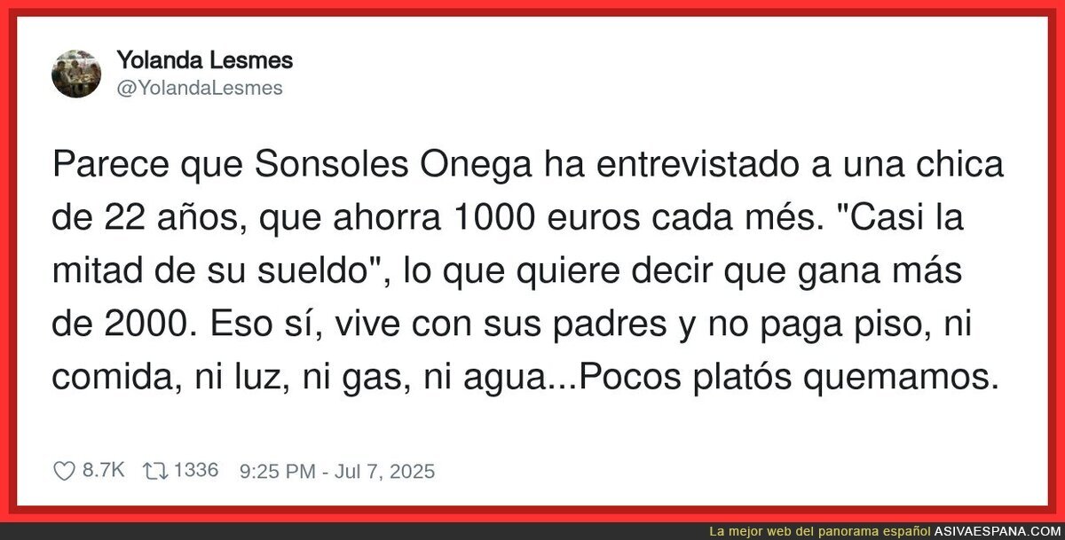 No sé ni por donde empezar a indignarme