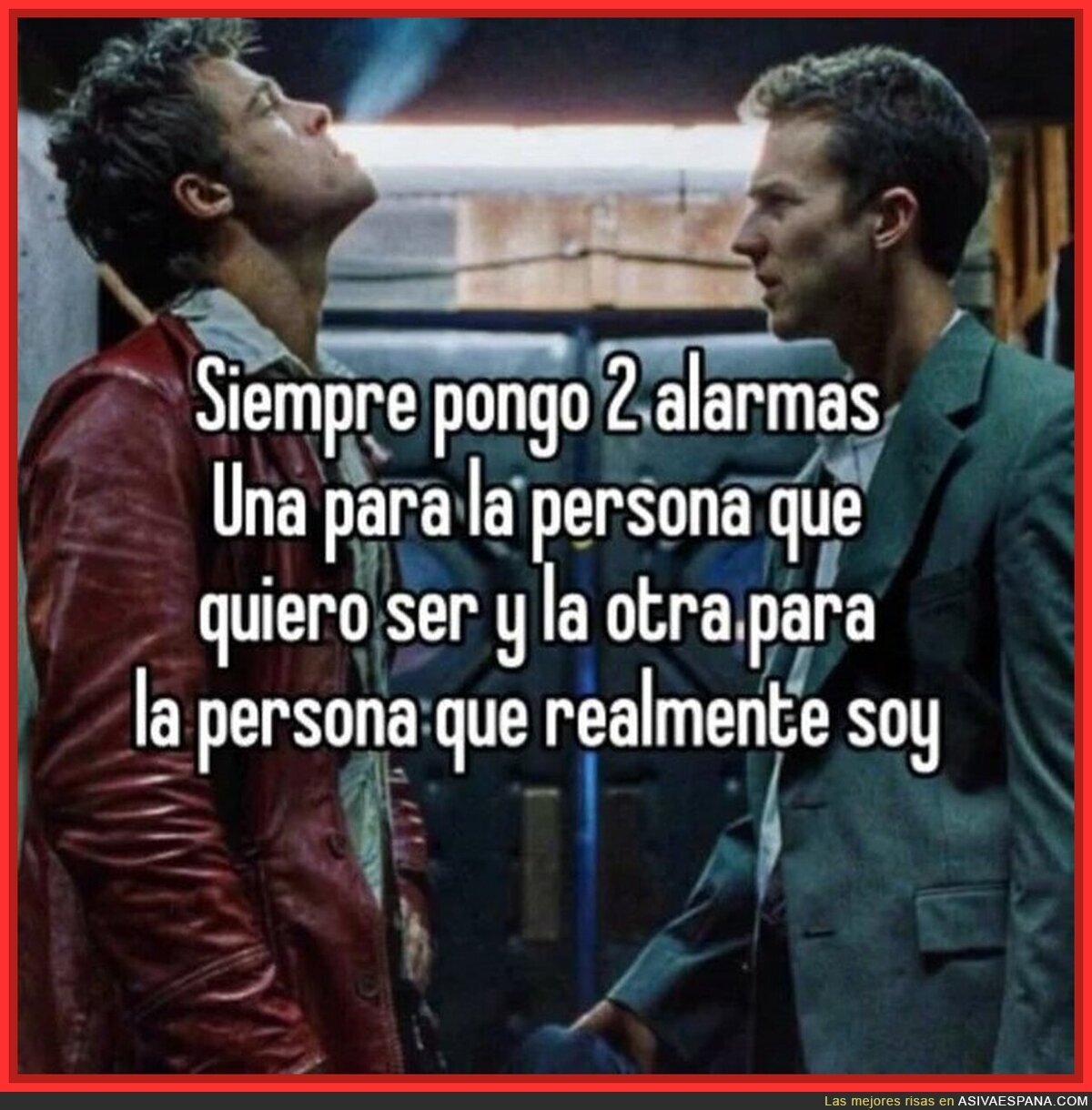 Dos tipos de alarmas