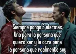 Dos tipos de alarmas