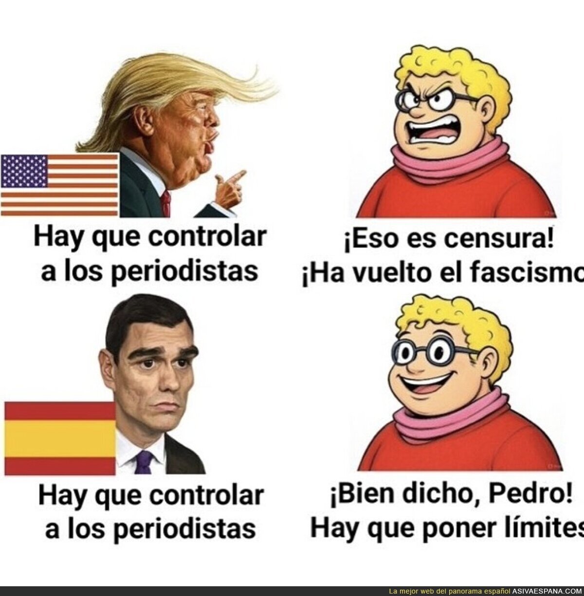 No sean fascistas y no se salgan del discurso