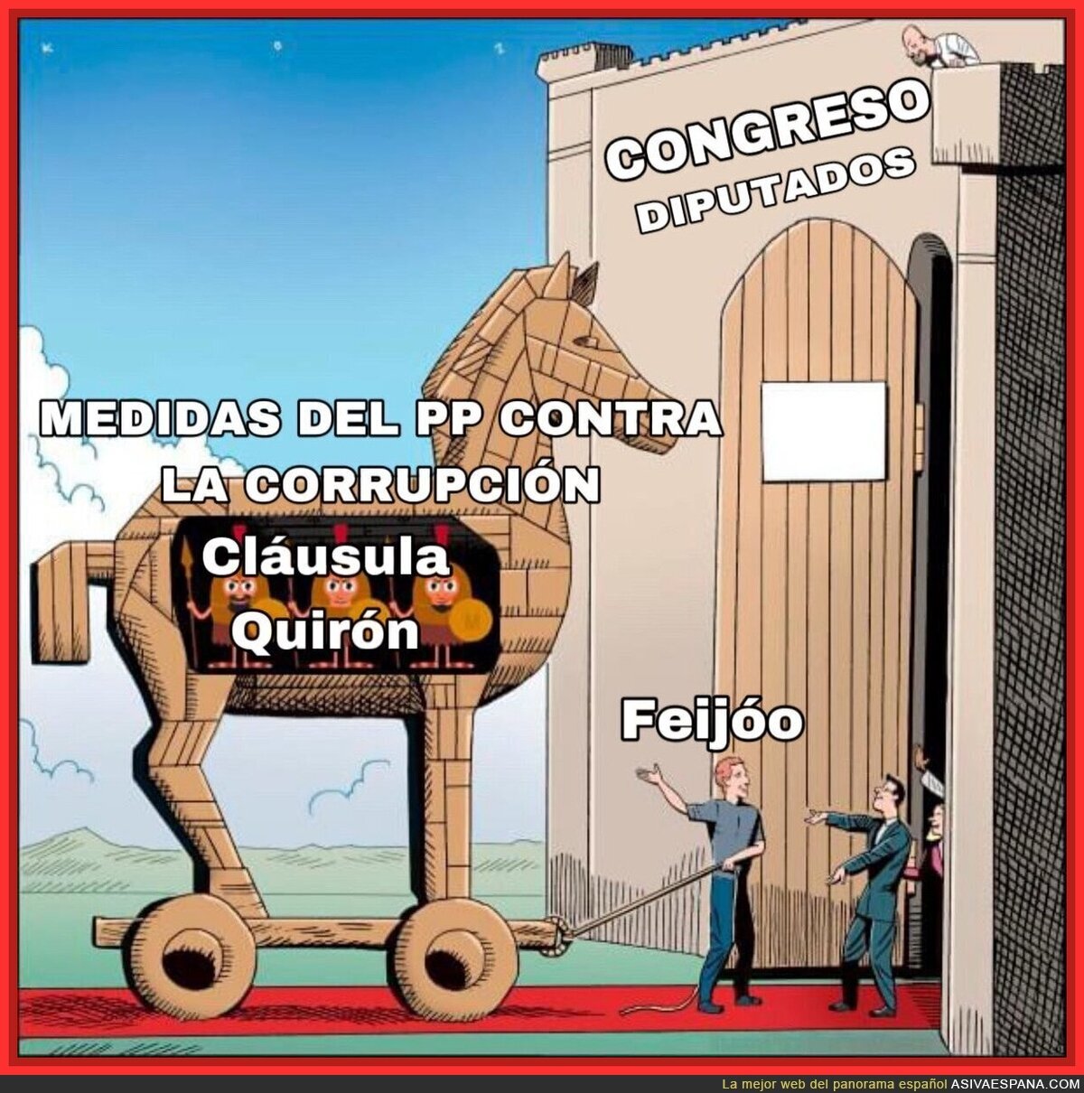 Y esto es el Partido Popular de Feijóo