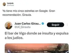 El restaurante que no gusta a la derecha