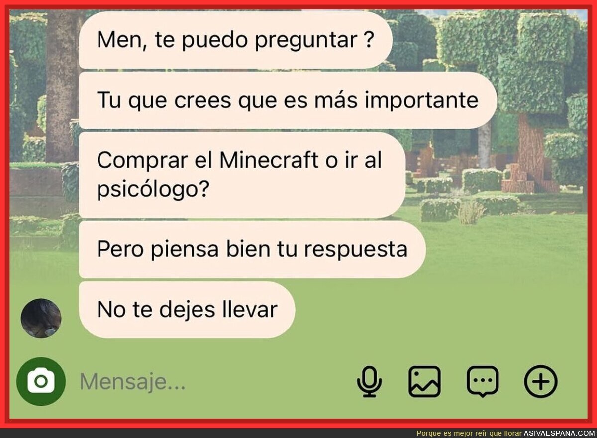 Cuidado con la respuesta