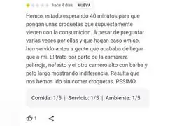 Con las croquetas no se juega