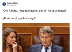 Almeida y su aparici&oacute;n